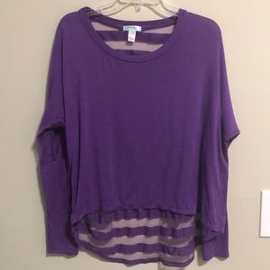 Six Degrees of Separation Top Purple Hi Lo…